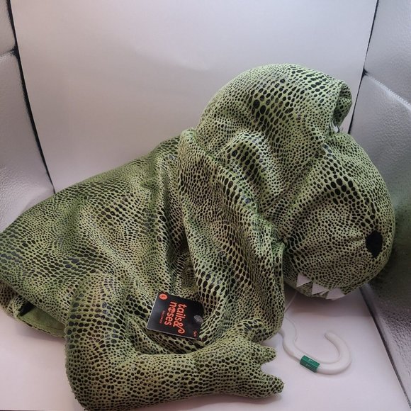 Dinosaur Pet Costume Tails & Noses Halloween Size L Fits 24"-27" Retile Jurassic - Picture 3 of 5